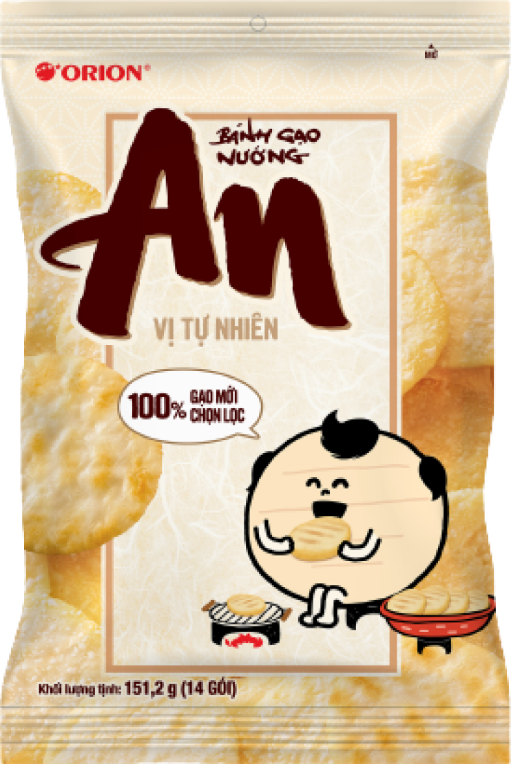 Bánh gạo nướng An vị tự nhiên — Gói